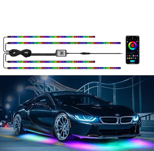 Car RGB Chassis Underbody LED Light Kit